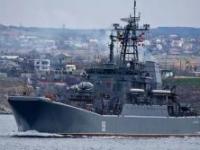 乌克兰称在黑海击沉俄军登陆舰